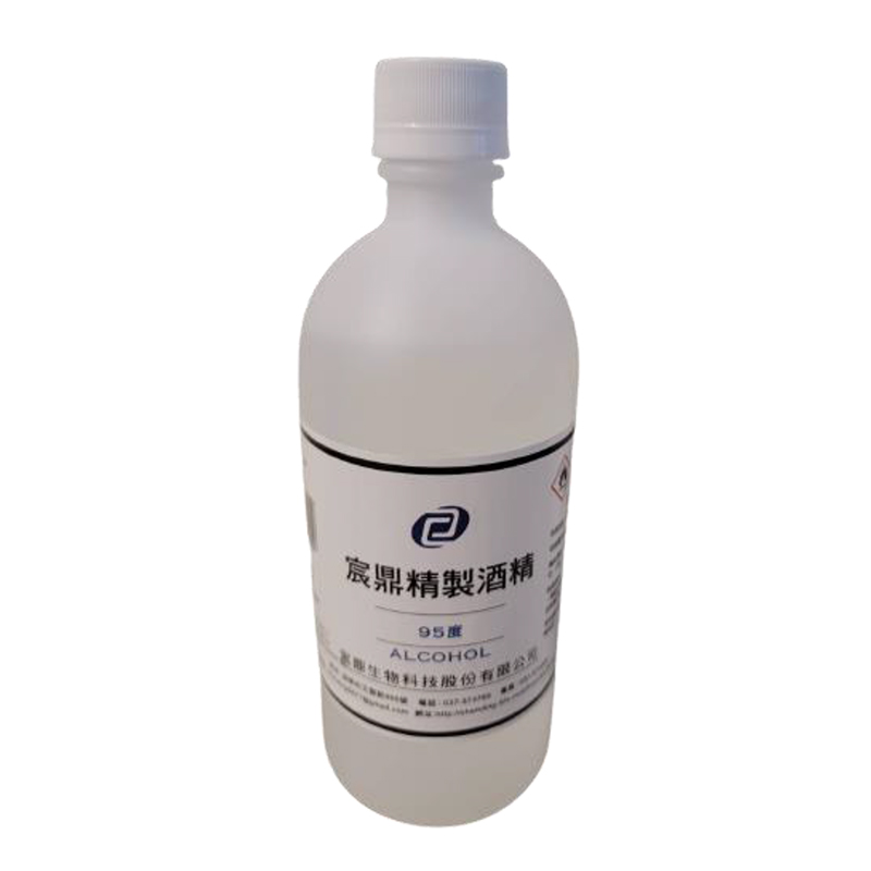 宸鼎95%精製酒精500C.C.塑膠瓶裝